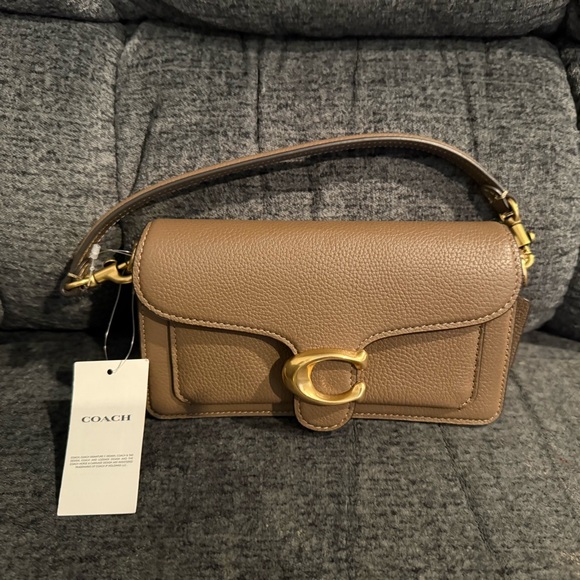 Coach Tabby 20 in dark stone NWT! - Picture 1 of 6